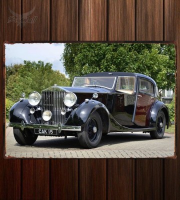 Металлическая табличка Rolls-Royce Phantom Sedanca de Ville (III) 579
